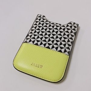 J.Crew leather phone case